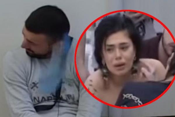 MINA NAČISTO PUKLA! Gušila se u SUZAMA zbog Tomovića, a onda ga GAĐALA FLAŠOM i pogodila u GLAVU
