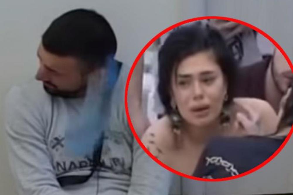 MINA NAČISTO PUKLA! Gušila se u SUZAMA zbog Tomovića, a onda ga GAĐALA FLAŠOM i pogodila u GLAVU