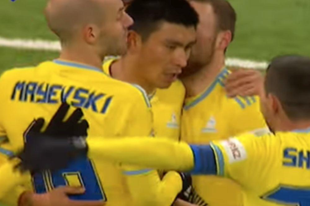 PROTIVNIK PARTIZANA U LIGI EVROPE GAZI: Astana izbušila rivala kao švajcarski sir!