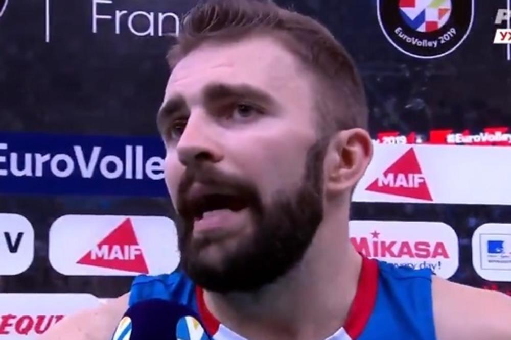 ZABORAVITE LANETA JOVANOVIĆA: Izjavu Uroša Kovačevića po osvajanju evropskog zlata gledaćete narednih 20 godina!