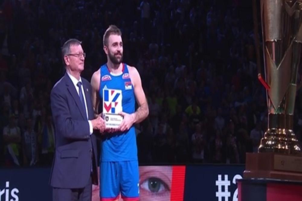 SRPSKI GENIJE JE NAJBOLJI IGRAČ EVROPSKOG PRVENSTVA: Uroš Kovačević uzeo i MVP nagradu!