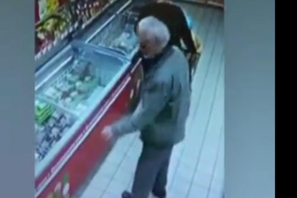 SNIMLJEN PERVERZNJAK U SUPERMARKETU: Jadne žene nisu imale pojma šta im radi IZA LEĐA! Odvratno! (VIDEO)
