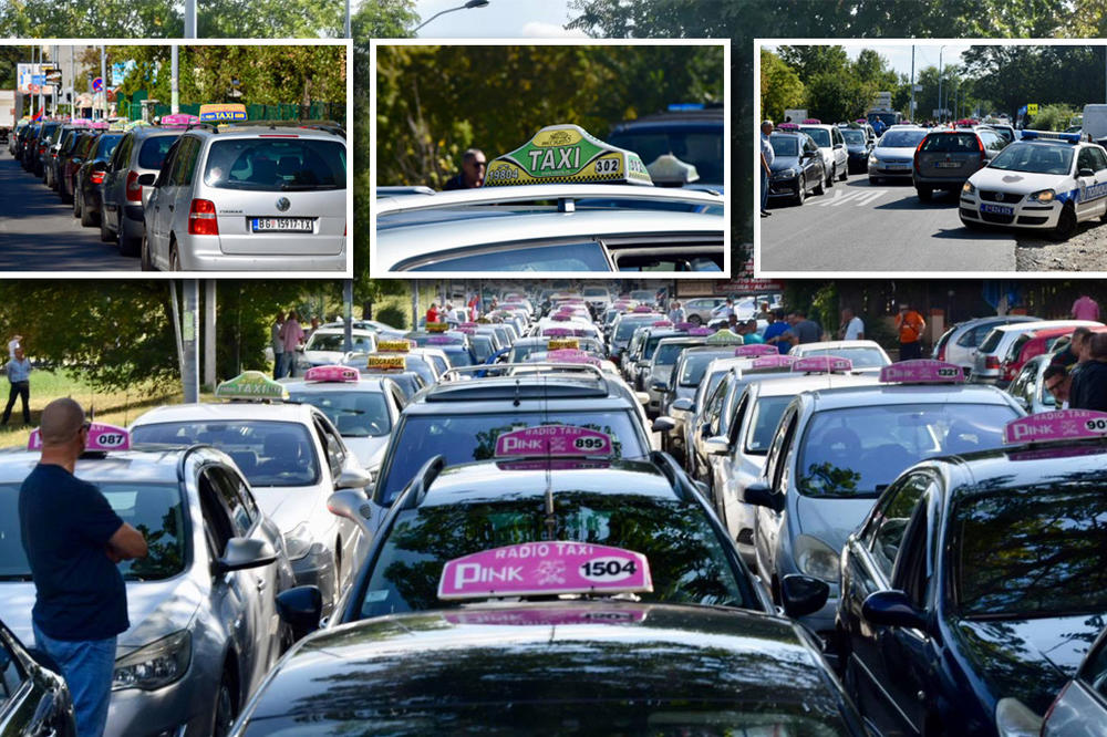 TAKSISTI OPET IZAZVALI KOLAPS U CENTRU GRADA! Beograđani besni, nadležni ćute, NIŠTA NE MRDA!