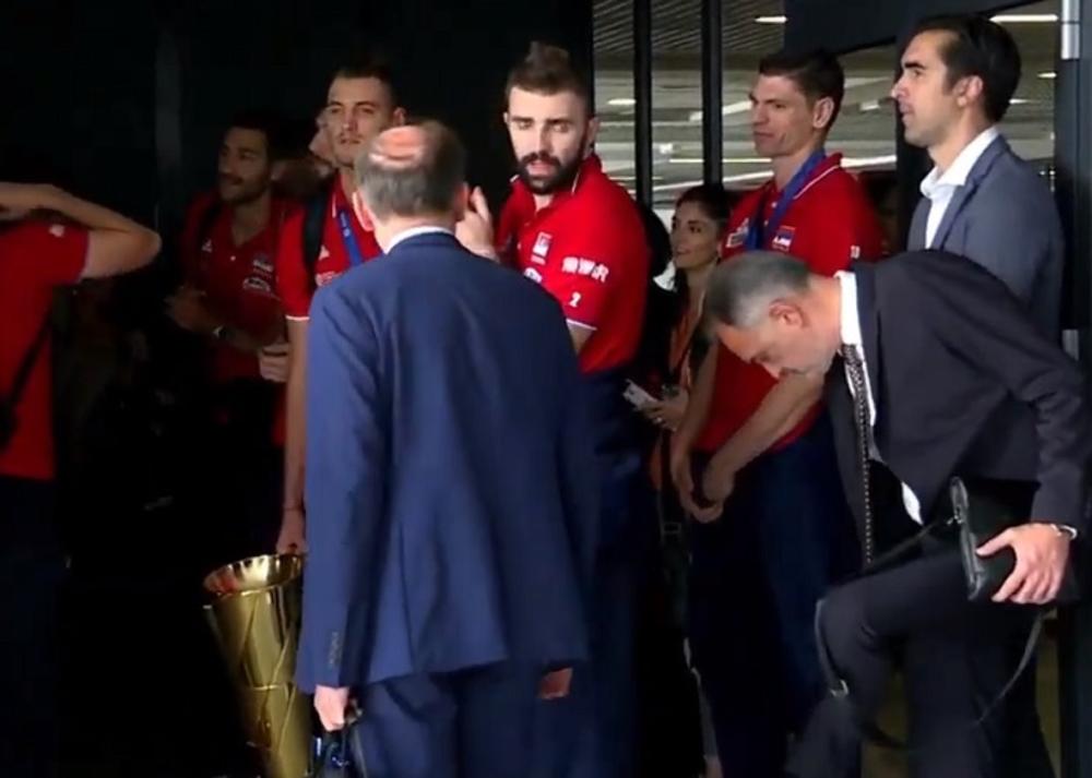 Odbojkaši stigli u Beograd  