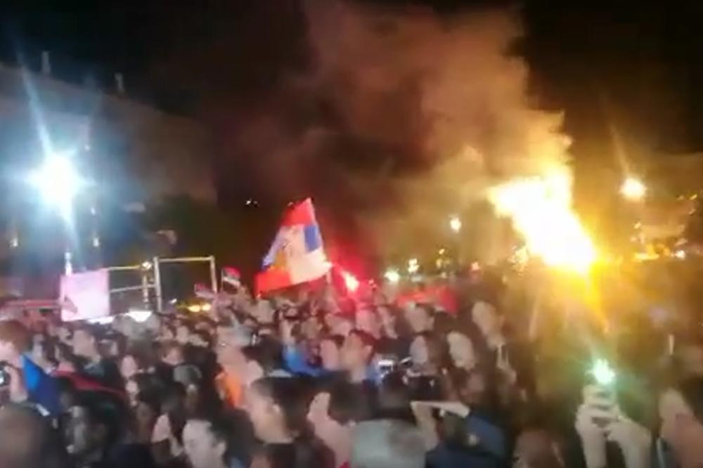 SRCE PUNO PONOSA: Nije to grmljavina, to evropski šampioni pevaju Bože pravde iz sveg grla!