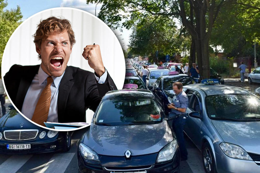 SREDITE ZUBE, KLIME, OKUPAJTE SE I PRESTANITE DA PUŠITE! Brutalne prozivke na račun taksista u štrajku
