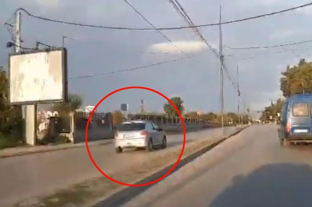 NIŠLIJA JE JUTROS VOZIO PEŽOA U KONTRA SMERU DOK MU JE U KOLIMA BILO DETE! Na raskrsnici se umalo desio UŽAS