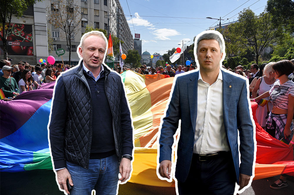 DRAGAN ĐILAS BRANIO BOŠKA OBRADOVIĆA, PA POVREDIO GEJEVE! Tviteraši ga razapeli zbog toga!