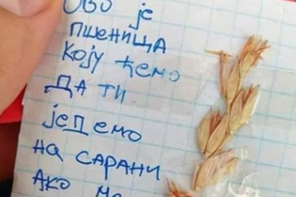 SRPKINJA JE POSLALA JEZIVU LJUBAVNU PORUKU MOMKU: Ne znamo da li da joj se smejemo ili plačemo (FOTO)