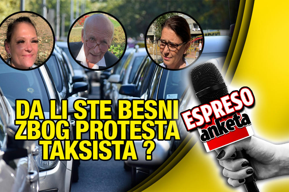 KOLIKO LJUDI JE DANAS ZBOG NJIH POUMIRALO? Pričali smo s BESNIM građanima o haosu koji su pravili TAKSISTI (VIDEO)