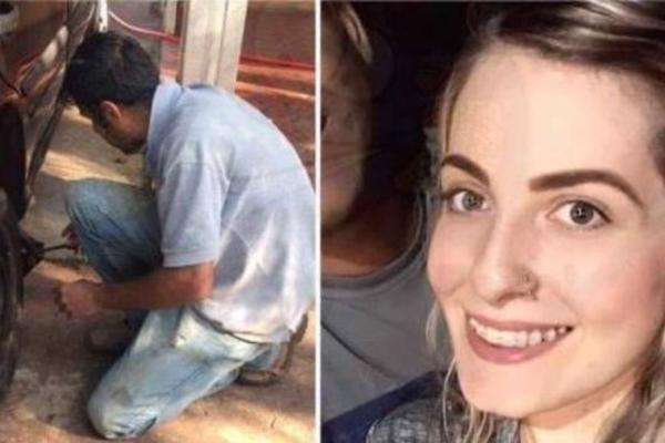 DEVOJKA PUSTILA NEPOZNATOG MUŠKARCA DA JOJ ZAMENI GUMU: To je bila KOBNA GREŠKA, dogodilo se NAJGORE (VIDEO)