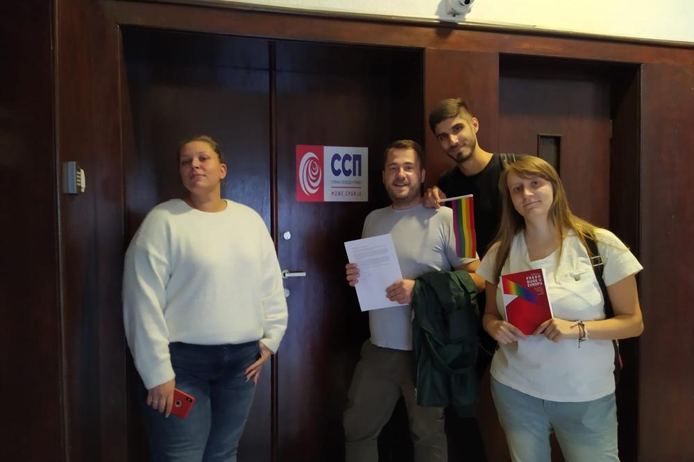 LGBT AKTIVISTI POSETILI ĐILASA, SMETAJU IM NJEGOVI TVITOVI PROTIV GEJEVA! Tu su bile i Marinika i Ana Stevanović