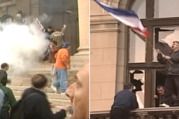 JEDNA JE BILA NA DOBOŠU, DRUGU SU NAŠLI TOKOM RACIJE! Tokom 5. oktobra krali su I FOTELJE iz Skupštine (VIDEO)