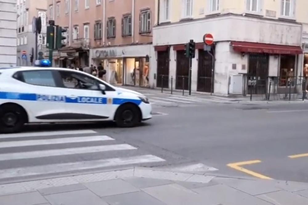 TRAŽIO JE OD POLICIJE DA ODE U TOALET, OTEO MU PIŠTOJ I IZVRŠIO MASAKR: Jezive scene u Trstu!