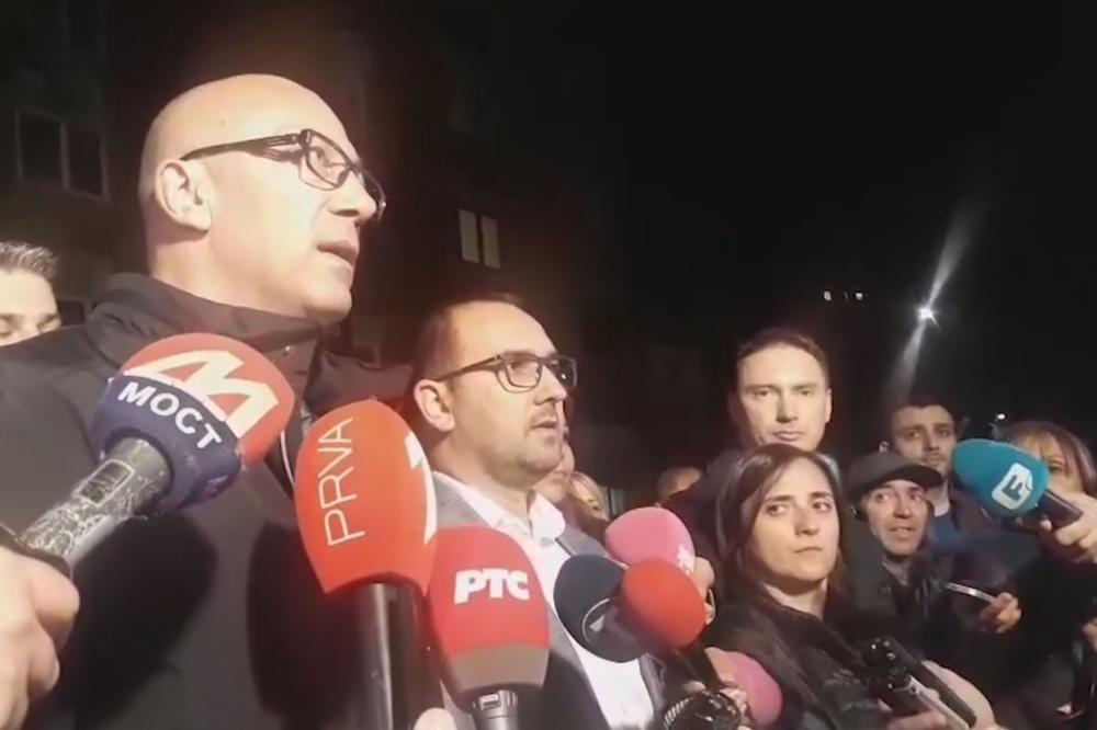 GORAN RAKIĆ SE OBRATIO GRAĐANIMA MITROVICE: Pobedili su srpska sloga i srpsko jedinstvo!