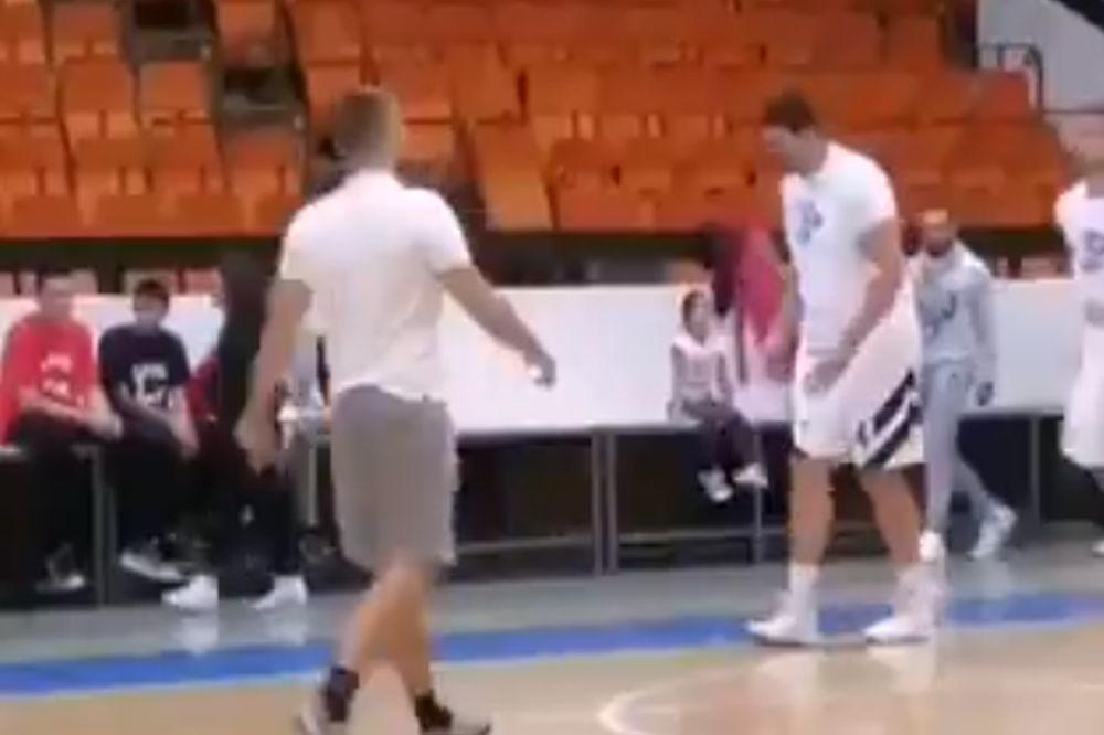 DARKO MILIČIĆ PONOVO IGRA KOŠARKU: Vratio se na parket posle sedam godina, a njegov tim razvalio protivnika!