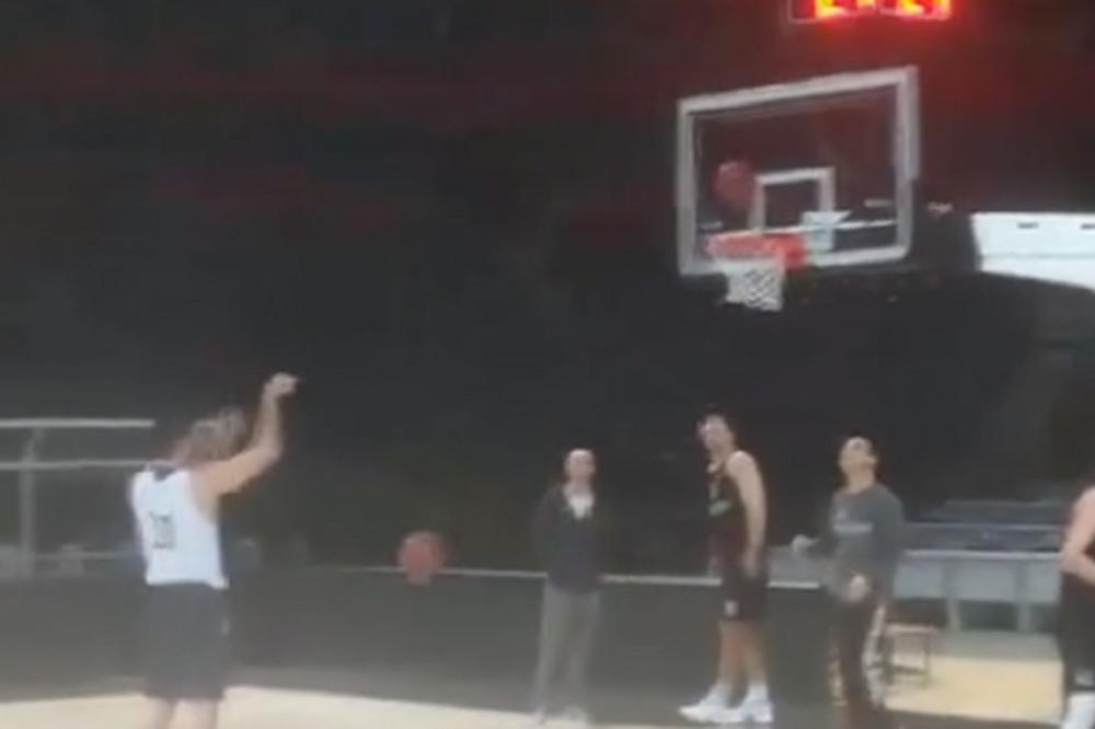 ONA TROJKA NIJE BILA SLUČAJNOST: Nikola Janković ozbiljno namestio ruku, a to je dokazao na treningu pred Tofaš!