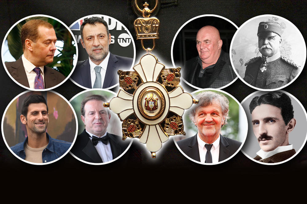 TESLA, PALMA, ĐOKOVIĆ, KUSTURICA, KARIĆ: Evo ko je sve odlikovan Ordenom Svetog Save