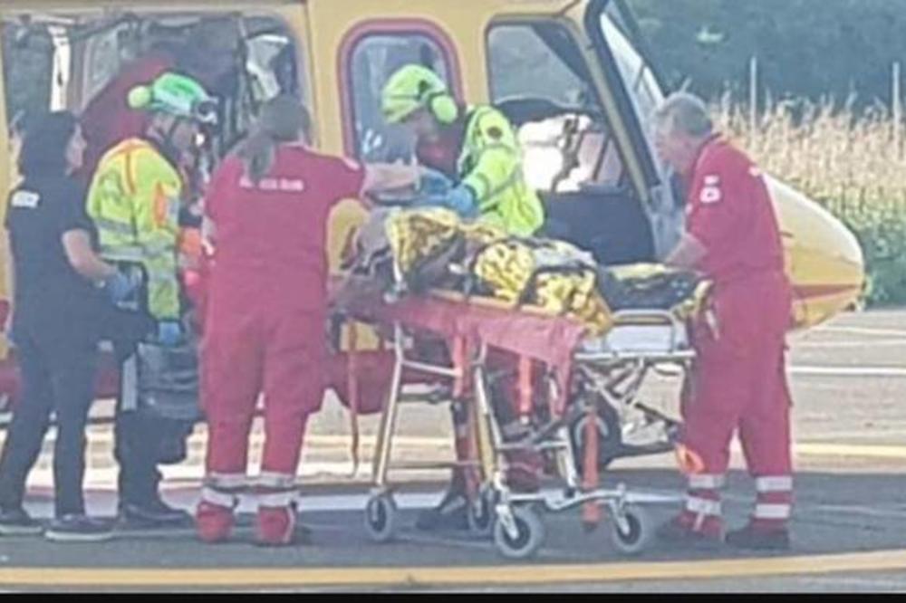 UŽASNA SCENA I VELIKA TRAGEDIJA NA STAZI: Poginuo biciklista - prepolovila mu se kaciga!