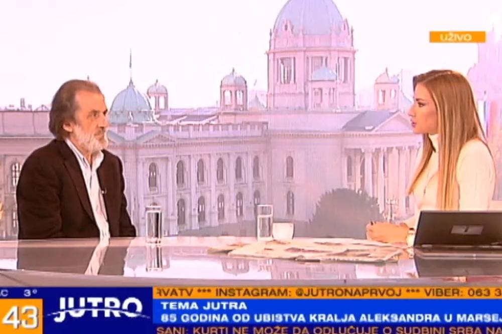 HAOS U STUDIJU TV PRVA! Kada je Vuk Drašković OTKRIO ko je sve umešan u UBISTVO kralja Aleksandra nastao je MUK
