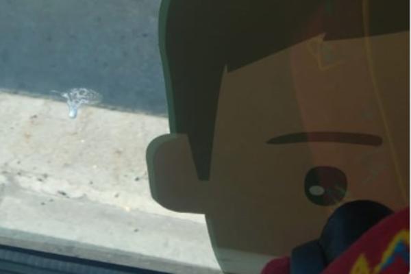 SKANDAL NA PROTESTU TAKSISTA! Pljuvali po kombiju CarGo-a za osobe s invaliditetom! OVO JE STRAŠNO (FOTO)