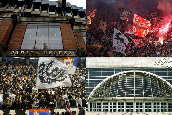 PIONIR ILI ARENA? Pitajte navijače Zvezde i Partizana i dobićete isti odgovor!