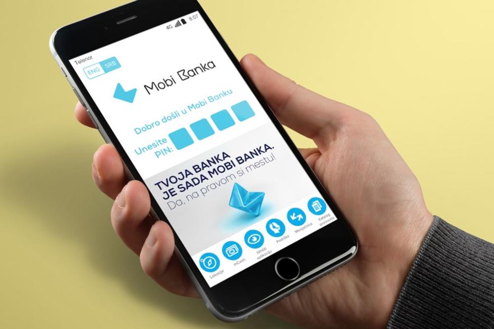 TELENOR BANKA POSTAJE MOBI BANKA