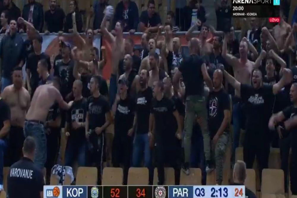 DOMINACIJA GROBARA U SLOVENIJI: Partizan gubi, ali to njima nije bitno - oni imaju svoj šou!