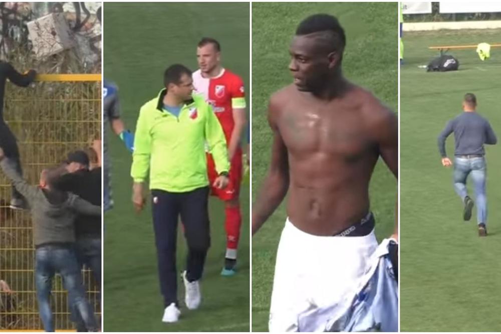 POJAVIO SE SNIMAK HAOSA U ITALIJI: Albanci su ovo isplanirali, Srbin utrčao na teren - umalo masakr!