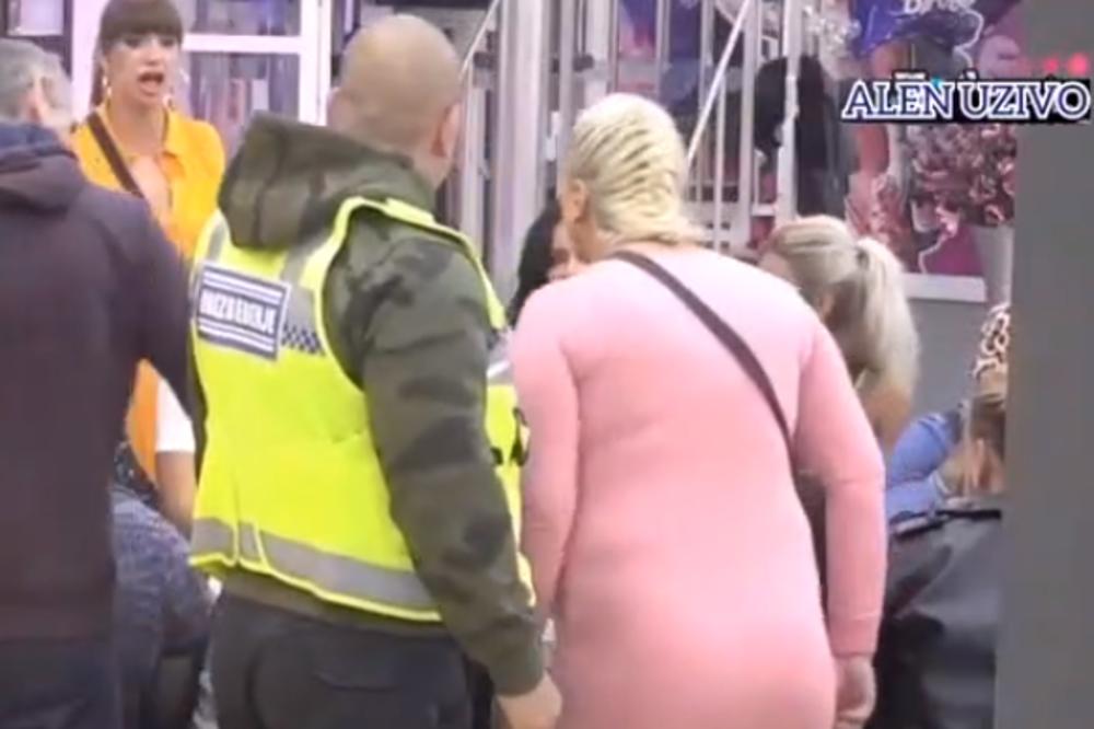 SUKOB KOJI ĆE SE PREPRIČAVATI: Kulićke na nogama! Obezbeđenje hitno reagovalo! Morali su da ih razdvoje!
