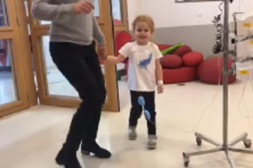 HELENA (4) PRIMA HEMIOTERAPIJU I IGRA KOLO! Ovo će vam promeniti dan, POŠALJITE SMS ZA NJEN OPORAVAK (VIDEO)