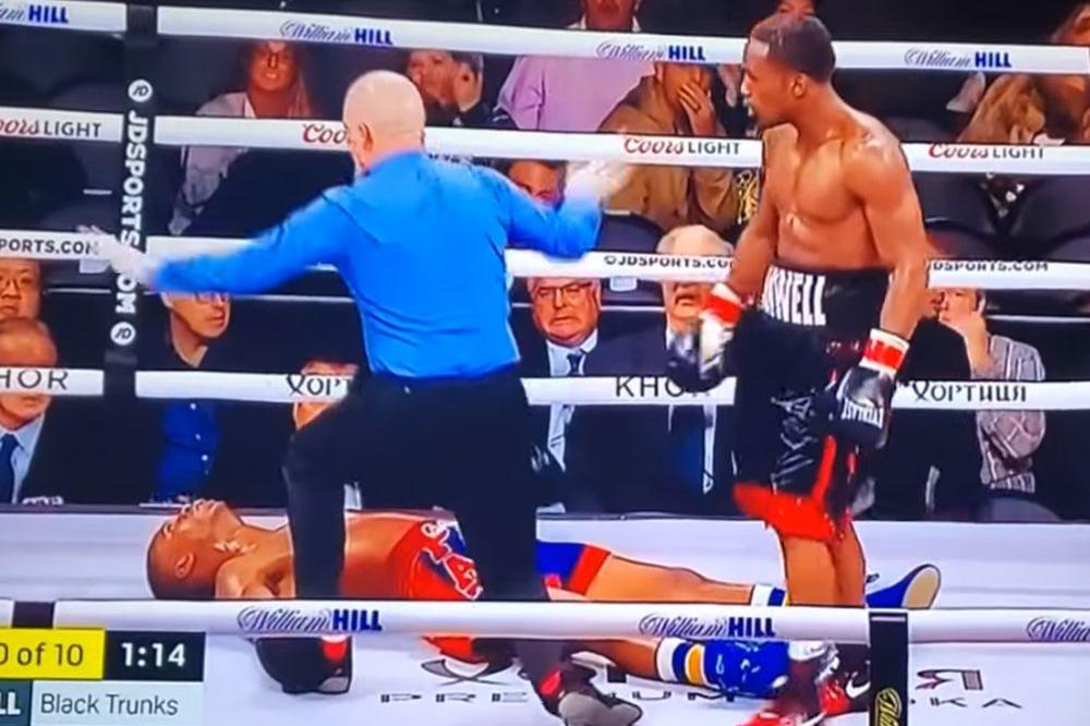 BORE MU SE ZA ŽIVOT! NOKAUT KOJI MOŽDA UBIJE BOKSERA: Protivnik se izvinio i plakao nakon što je udario Amerikanca!