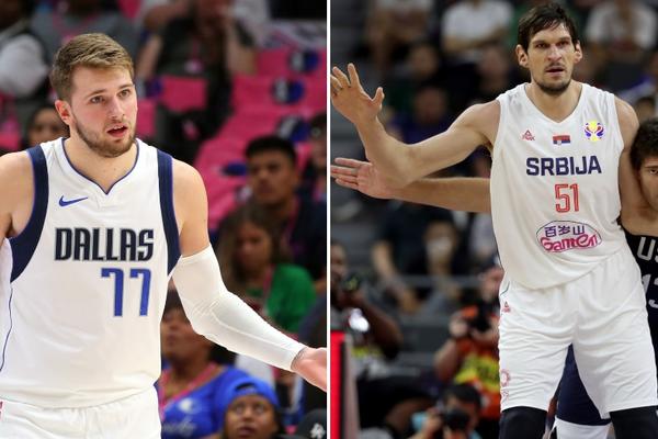 LUKA, KAM TU RED STAR, BRO: Navijač Zvezde oduševio Dončića na NBA utakmici, a to nije moglo da prođe bez Bobija!