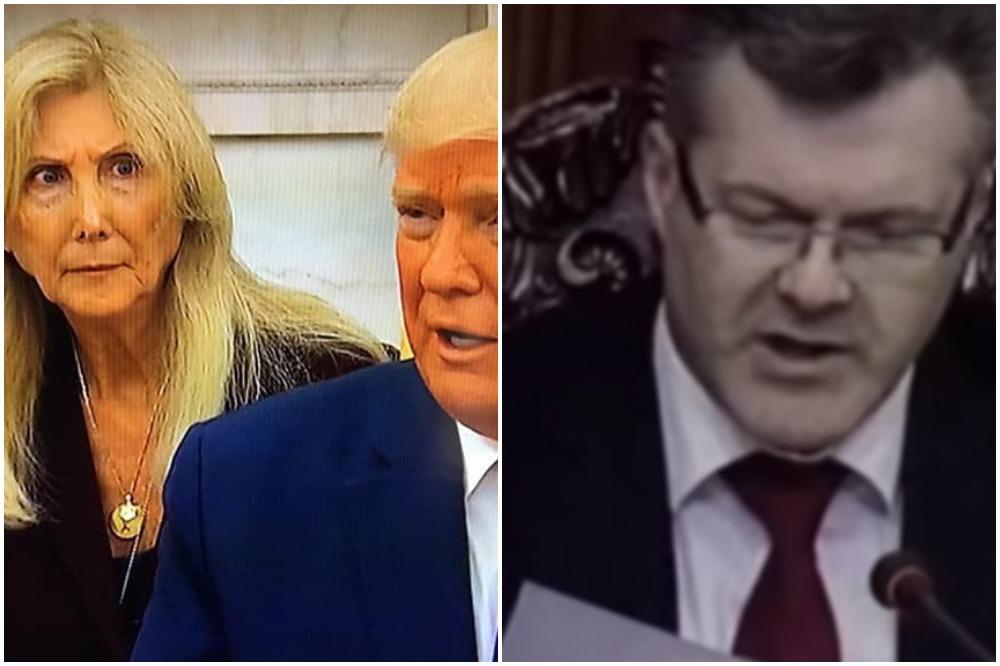 TRAMP ISKOPIRAO SRPSKOG POLITIČARA: Reakcija ove žene pored njega SVE GOVORI! (VIDEO)