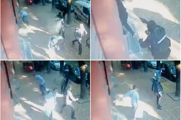 POJAVIO SE SNIMAK FILMSKE PLJAČKE U SUBOTICI! Ovaj razbojnik je ukrao džak sa MILION EVRA iz BANKE! (VIDEO)