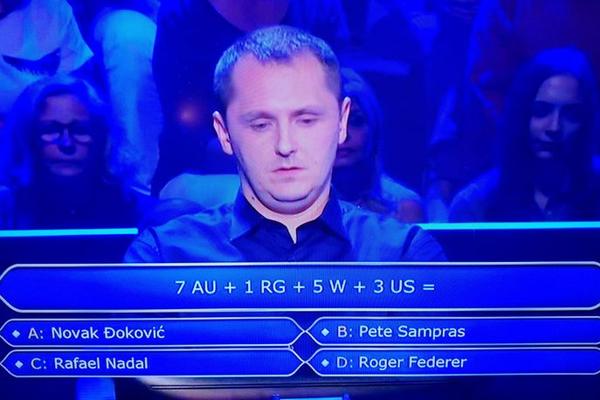 HRVAT NA ĐOKOVIĆU OSVOJIO 32.000 KUNA: Pogledajte šta je bilo pitanje!