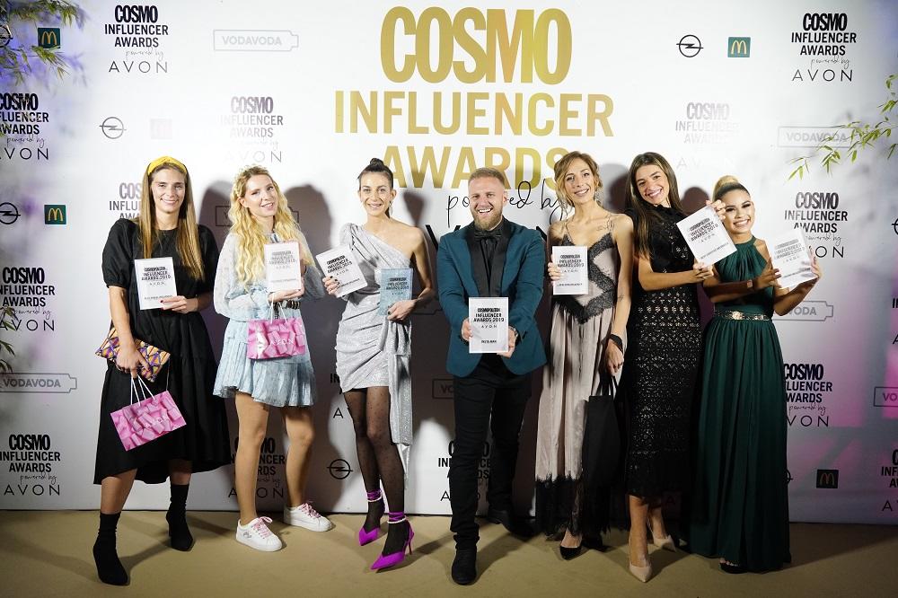 Proglašeni pobednici Cosmopolitan Influencer Awardsa