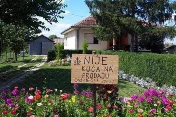 ALBANCU NEĆU DATI KUĆU NI ZA MILION EVRA! Andrija Simić iz Gračanice neće da proda ni PEDALJ SVOJE ZEMLJE