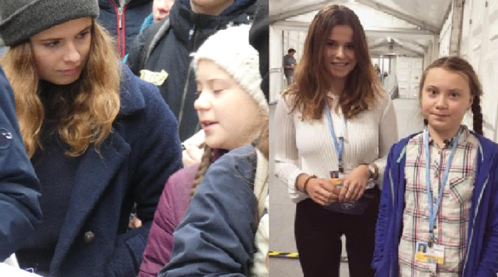 Žena koja je putovala sa Gretom radi za Soroša