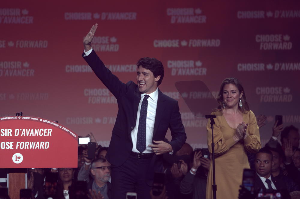 TRIJUMF LIBERALA: Trudo pobedio na izborima u Kanadi!