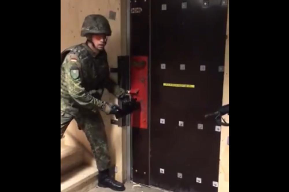 KAKAV FEJL NEMAČKIH SPECIJALACA: Ne daj Bože da ih neko stvarno napadne! (VIDEO)