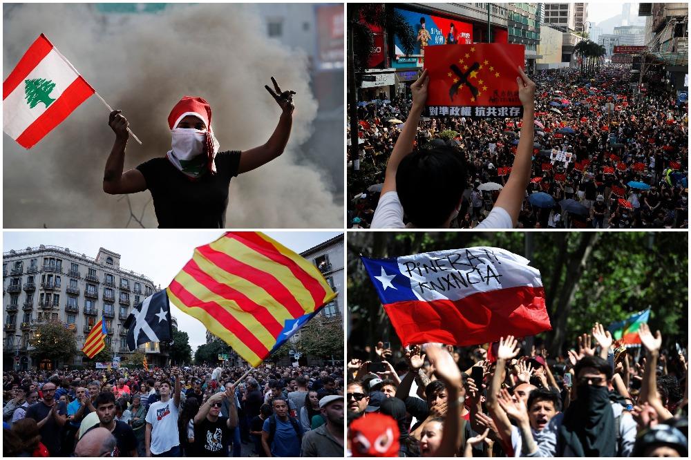 OD LIBANA DO ČILEA, GRAĐANI IZLAZE NA ULICE I - POBEĐUJU! Ovo su CILJEVI koji ih VEŽU iako su kilometrima daleko