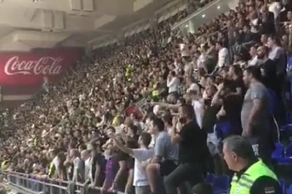 U TRENUTKU JE SVE STALO: Gagi Milosavljević došao u Pionir, a Grobari mu momentalno zapevali jaku pesmu!