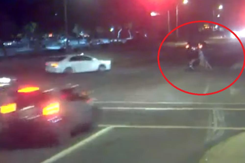 ŽENU SA BEBOM OD SMRTI SPASIO - SUDAR! Manijak proleteo kroz CRVENO, pa pobegao! Svedoka napao nožem (VIDEO)