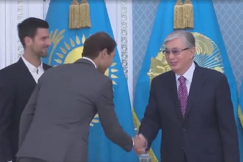 SASTANAK NA NAJVIŠEM NIVOU: Đokoviću i Nadalu ukazana velika čast u Kazahstanu!