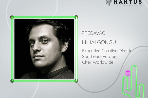 MIHAI GONGU, EXECUTIVE CREATIVE DIRECTOR SOUTHEAST EUROPE U CHEIL WORLDWIDE: Podaci sami po sebi nemaju vrednost!