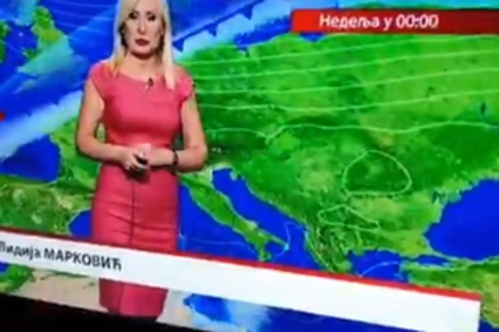 MI SMO OBEZBEDILI LEPO VREME, A VI SE SNAĐITE! Voditeljka pokušala da se našali, a sad je SVI PROZIVAJU!