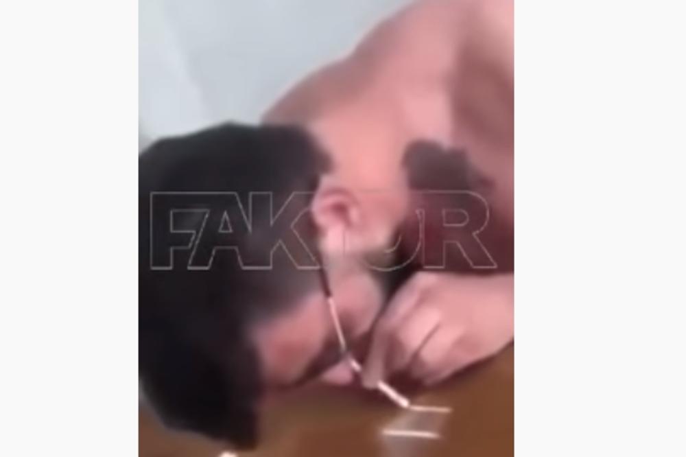 MANITE SE SPORTA I POČNITE DA SE DROGIRATE! Momak se drogirao pred kamerom, OVO JE ŠOK! (VIDEO)