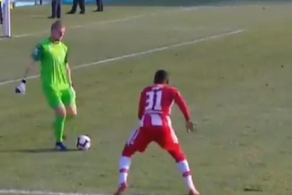 GOLMAN RADNIKA IZGUBIO RAZUM PROTIV ZVEZDE: Ovakva greška se ne viđa ni u petlićima!