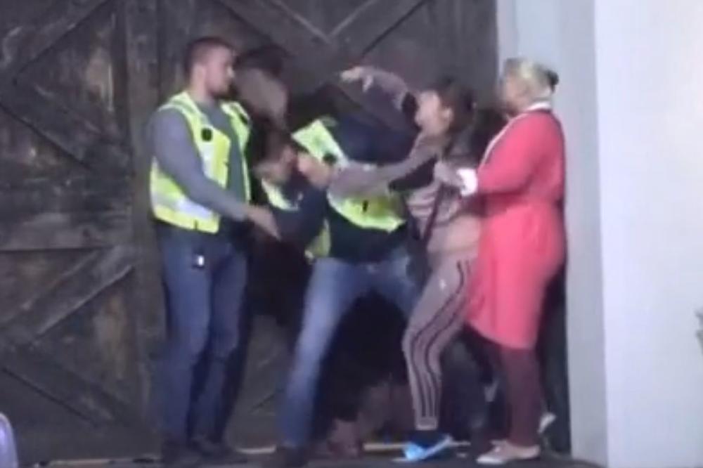 MILJANA SE POTUKLA SA OBEZBEĐENJEM, UDARILA U BETON I OSTALA NEPOMIČNO DA LEŽI: Veliki skandal u Zadruzi! (VIDEO)